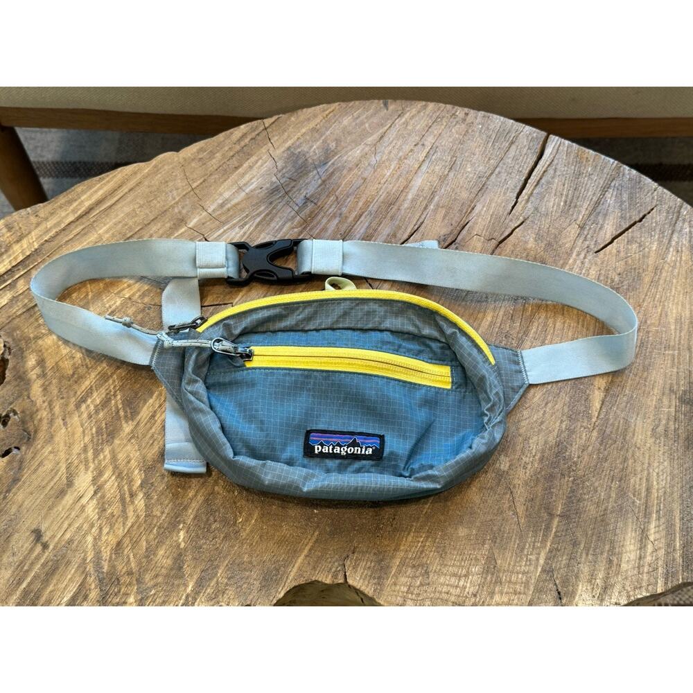 Patagonia Ultralight Black Hole Hip Pack Fanny Sling Blue Gray